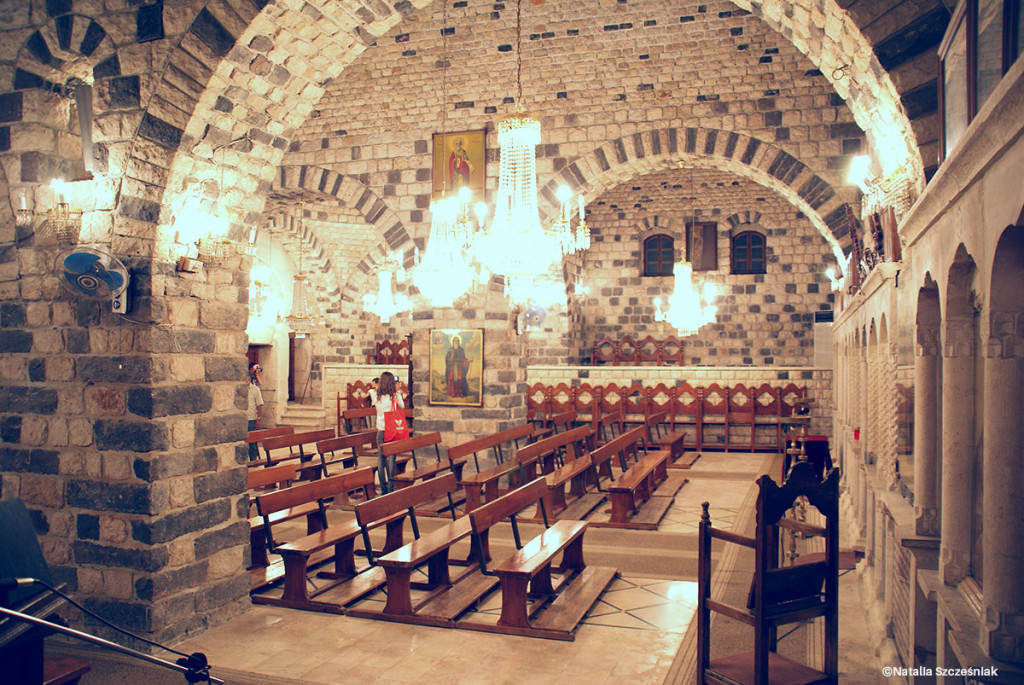 Wnętrze jednego z kościołów chrześcijańskich
